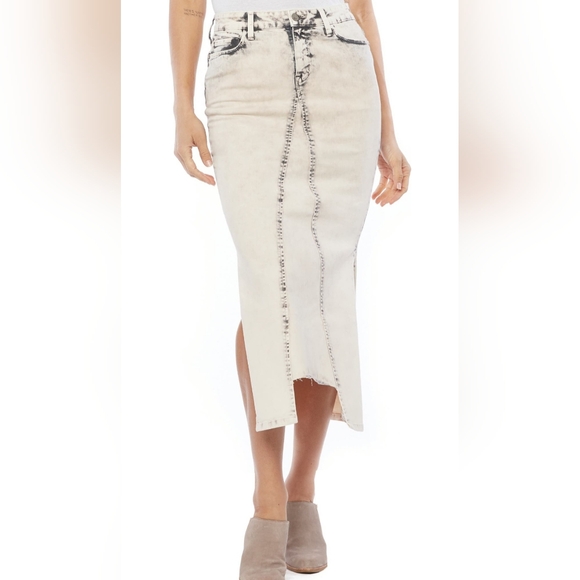 Washlab JEAN skirt - Picture 4 of 5